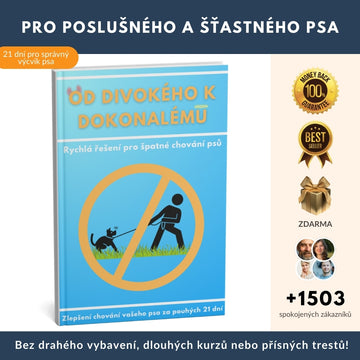 Nejprodávanější příručka pro zlepšení poslušnosti vašeho psa za pouhých 21 dní + 4 BONUSY ZDARMA
