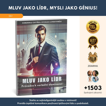 Mluv jako lídr, mysli jako génius: Komunikuj chytřeji, rychleji a efektivněji + BONUSY