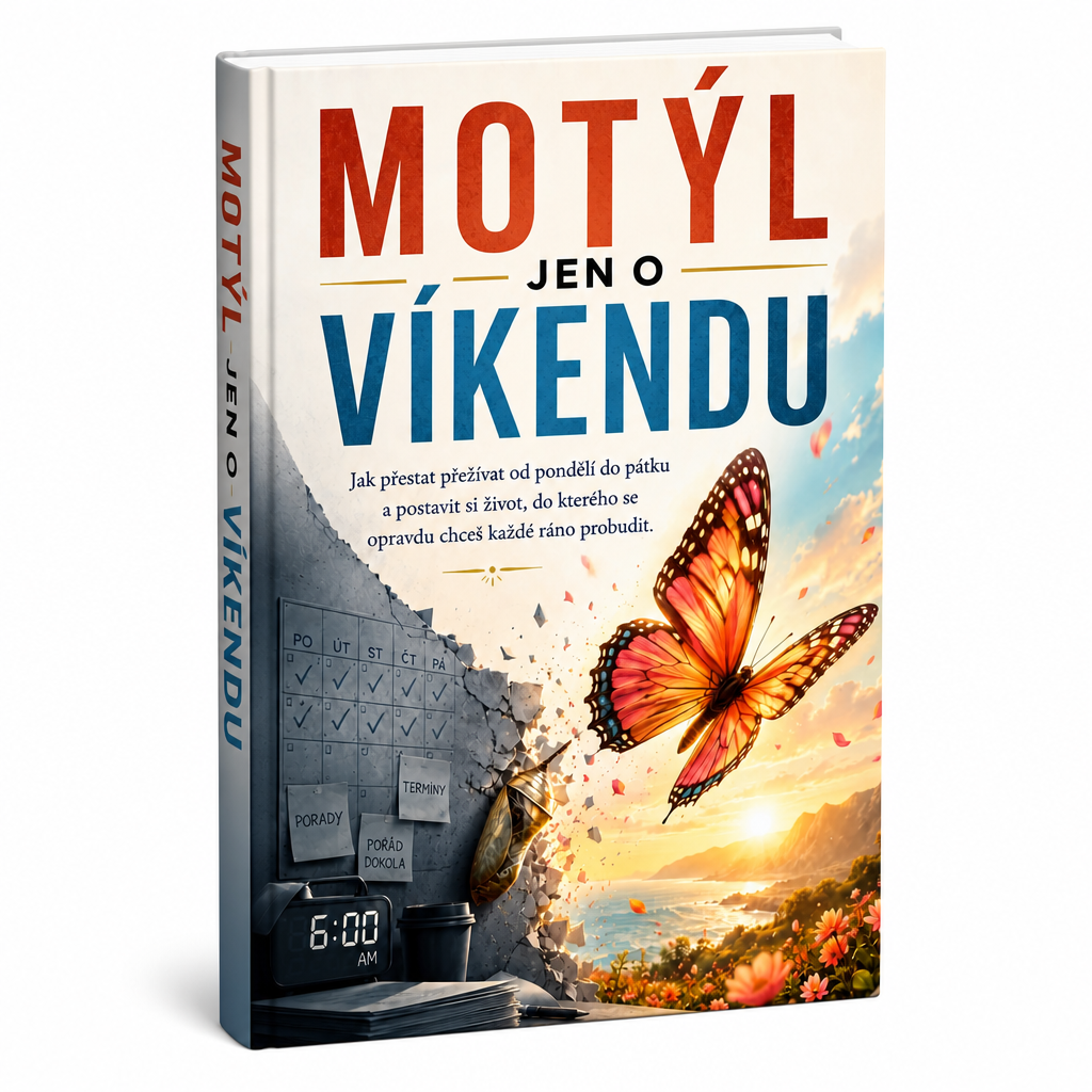 Kniha Motýl jen o víkendu